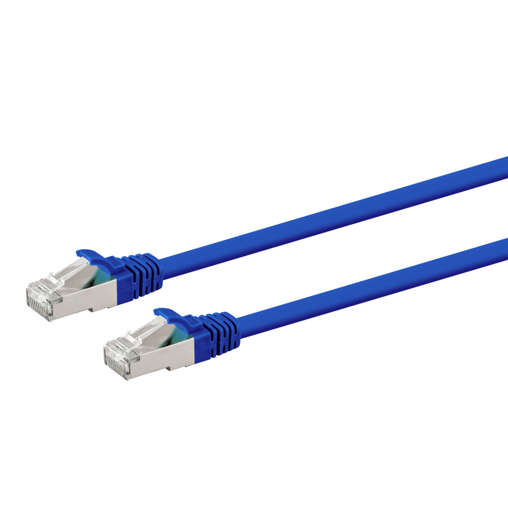 LINKQNET 1M CAT6A SHIELDED LSZH NETWORK CABLE - BLUE - Guards On Duty Shop & Security Guards