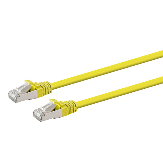 LINKQNET 2M CAT6A SHIELDED LSZH NETWORK CABLE - YELLOW - Guards On Duty Shop & Security Guards