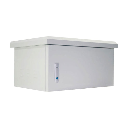 LINKQNET 6U 600X450 WALLMOUNT IP65 OUTDOOR CABINET - Guards On Duty Shop & Security Guards