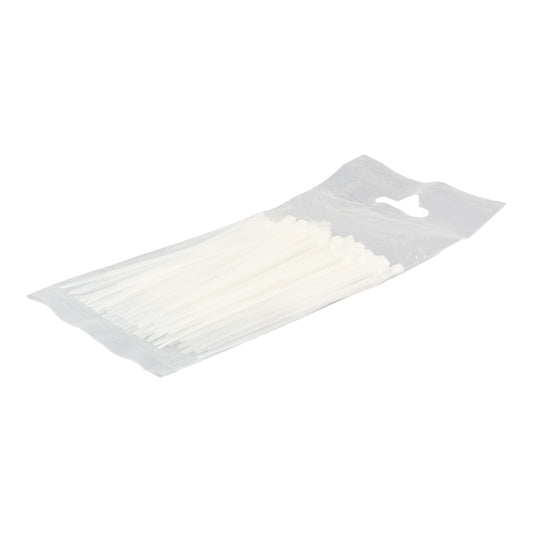 INSULOK NATURAL CABLE TIES - 100MM × 2.5MM (100-PACK)