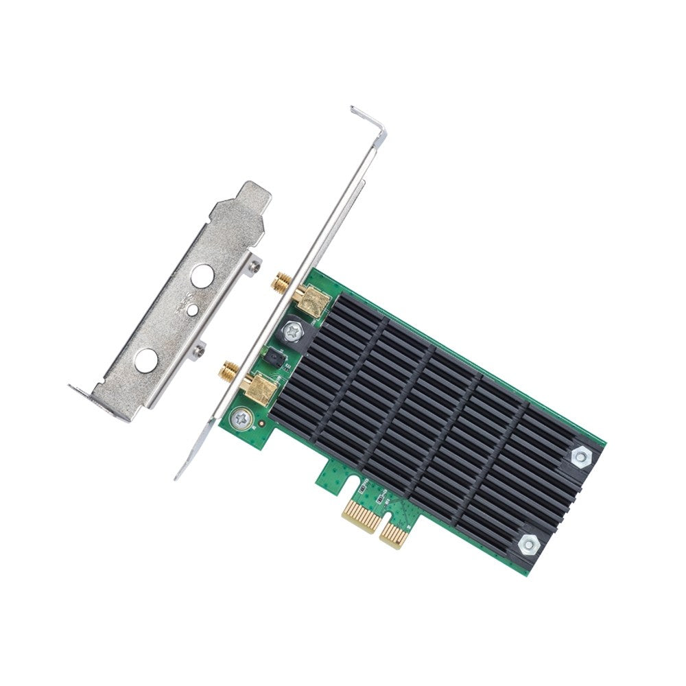 TP-Link AC1200 Dual-Band Wi-Fi PCI Express Adapter 1.2 Gbps 2× High-Gain Antennas PCI Express Interface