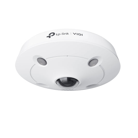 TP-Link VIGI 5MP IR Fisheye Network Camera SPEC: 5MP, 1.44mm Fixed Lens, 1/2.7” Progressive Scan CMOS, H.265+/H.265/H.264+/H.264, IR LED, 25fps/30fps (2560x1920)