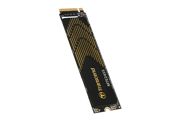 TRANSCEND 4 TB MTE245S PCI-E  GEN 4X4 M.2 NVMe 2280 SSD 3D TLC - 5300 MB/s Read 4000 MB/s Write - 2400 TBW