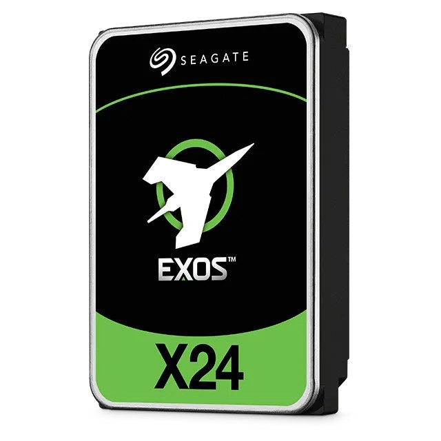 Seagate Exos X24 ST24000NM002H 24TB HDD; 3.5''; 6GB/s SATA 4Kn/512e; RPM 7200; 5 Year Limited Warranty