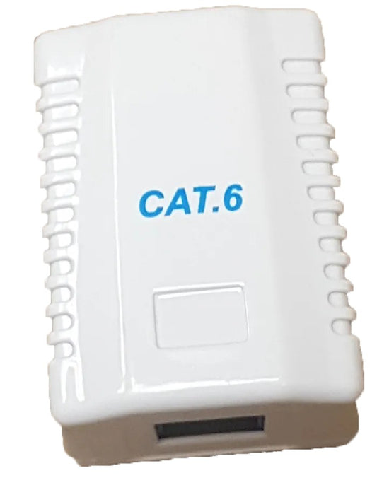 RCT- CAT6 WALLBOX SINGLE PORT
