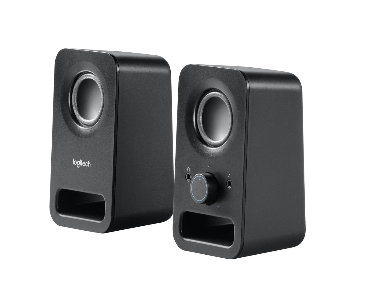 980-000814 - Logitech Desktop Speakers Z150 Multimedia mini Speakers Midnight Black 1 speaker 6 watts audio device with 3.5mm