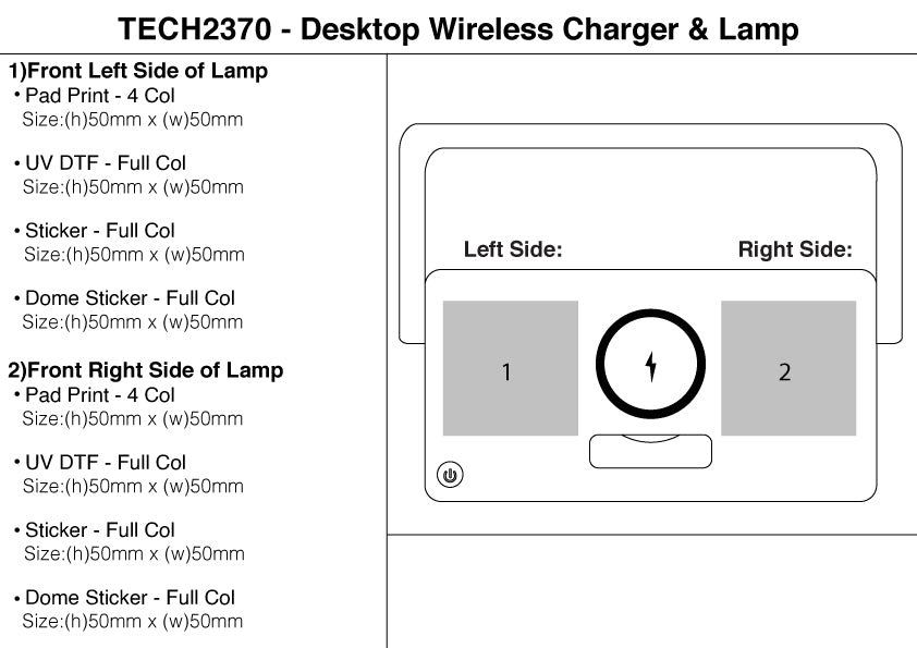 Desktop Wireless Charger & Lamp
