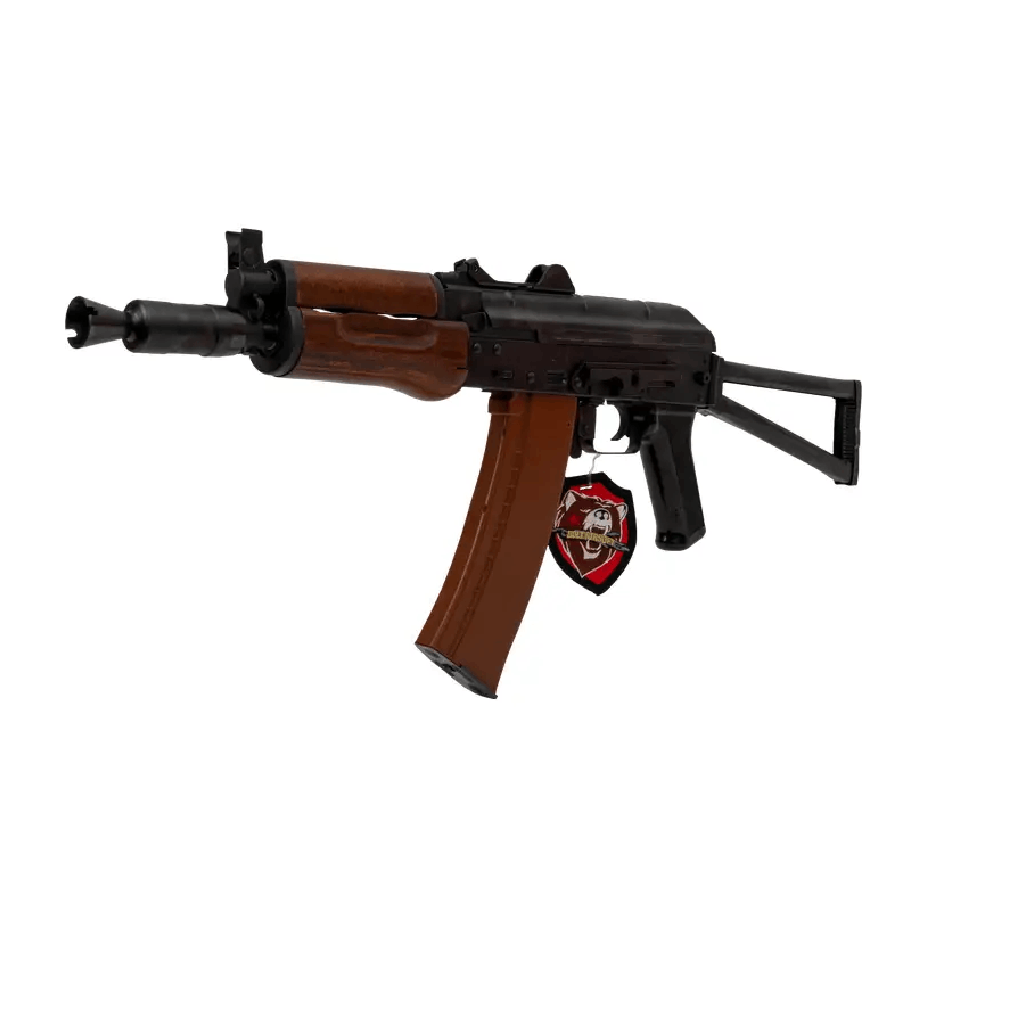 Kalashnikov AKS-74U BRSS AEG Airsoft Rifle – Black & Real Wood-120969