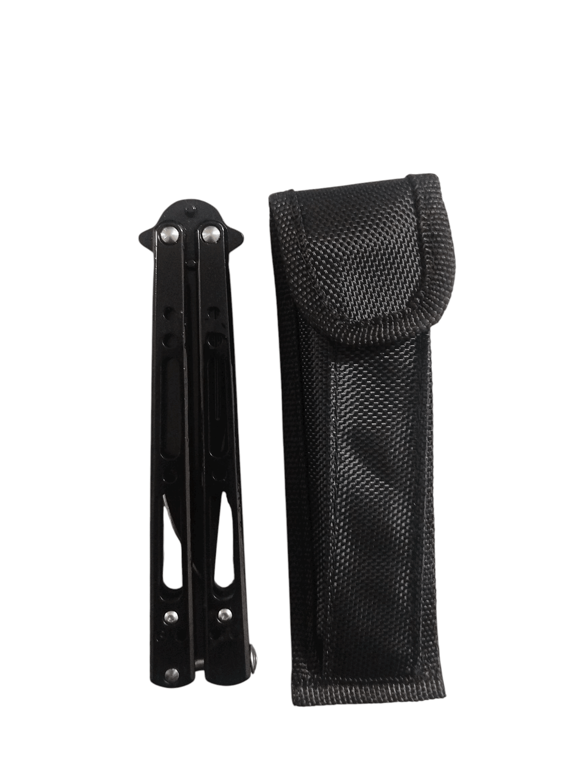 FAS6-3 Butterfly Knife Black With Trainer Combo