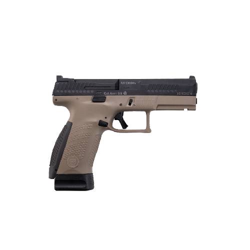 ASG Pistol P-10C CO2 Dual-Tone BLK/FDE - 19923
