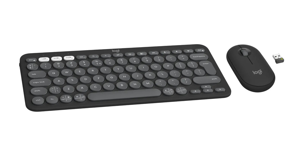 Pebble 2 Combo - TONAL GRAPHITE - US INT'L - 2.4GHZ/BT - N/A