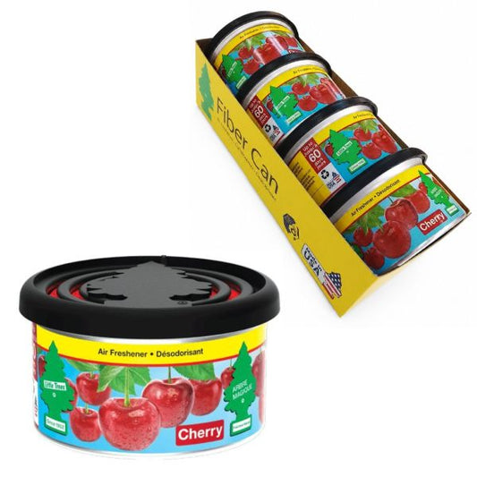 Little Trees Fiber Can - Cherry - 4 Pack