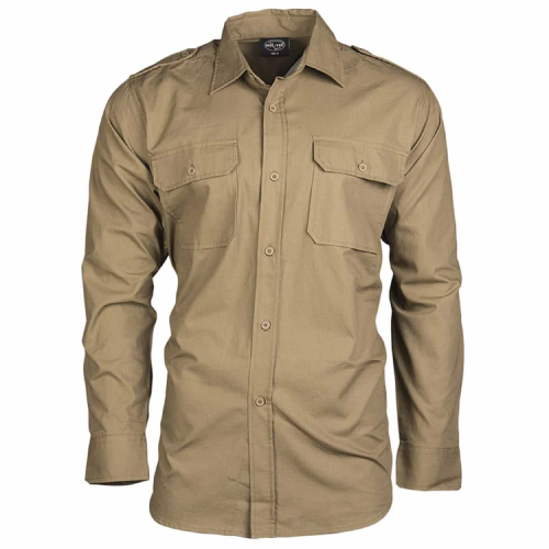 RIPStop Tactical L/S-Sleeve Shirt Coyote Brown