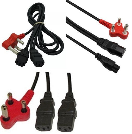 UniQue Dedicated Dual head Standard computer power cable