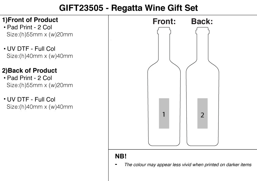 Regatta Wine Gift Set