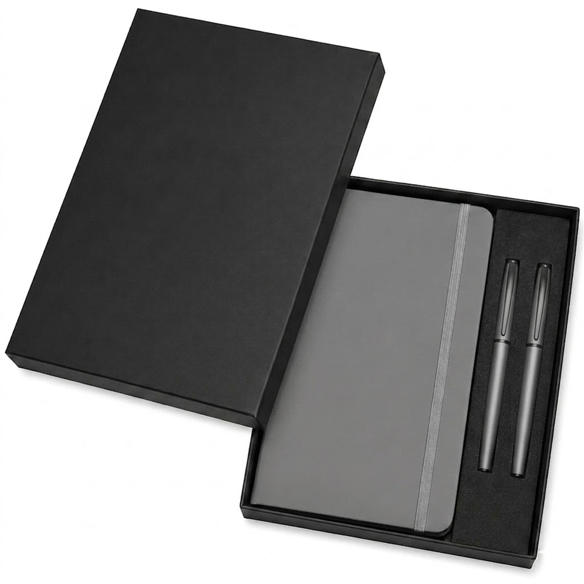 Essence Notebook & Twin Pen Gift Set - Grey