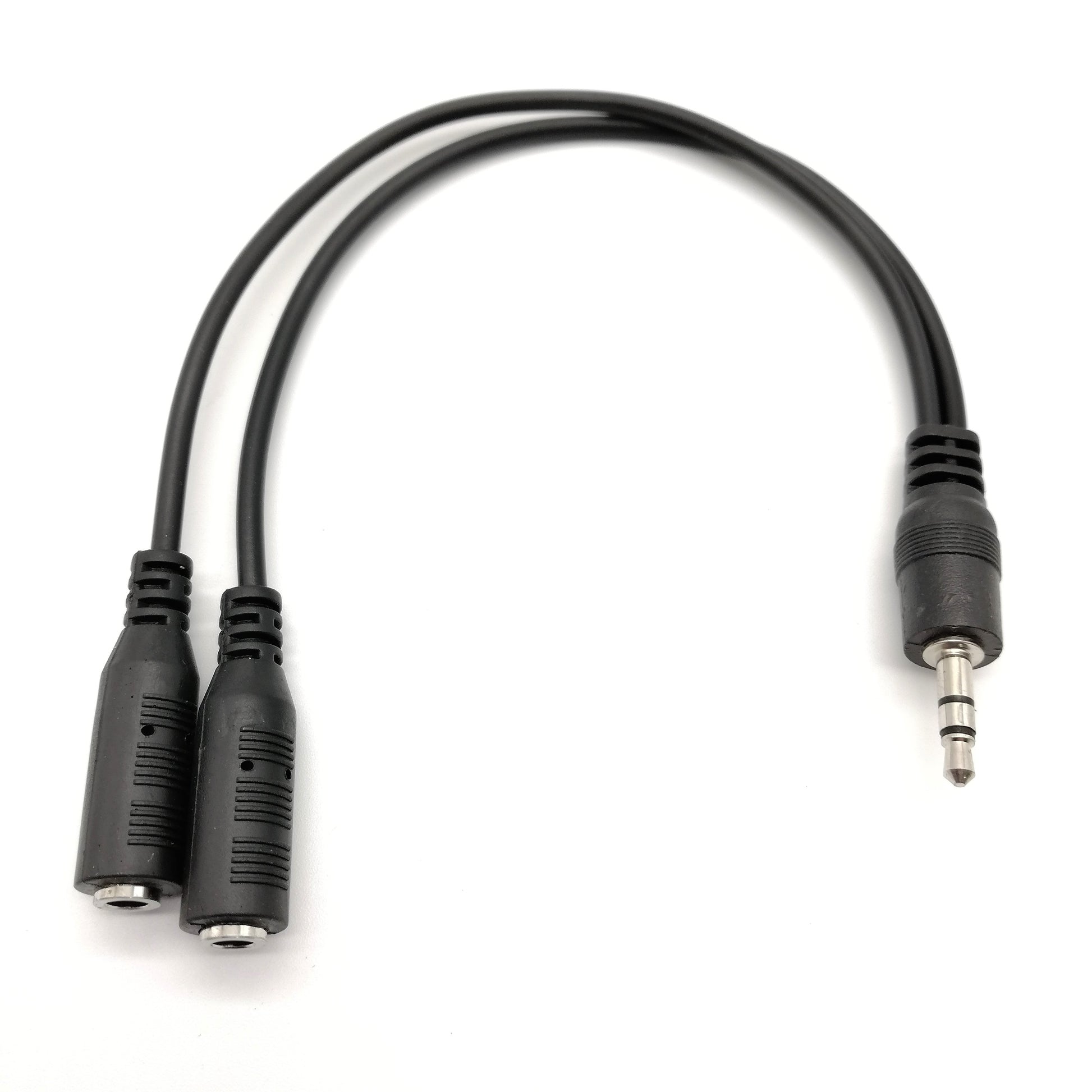 3.5mm 1 x Male to 2 x Stereo Female Cable — LinkQnet | Guards on Duty Shop
