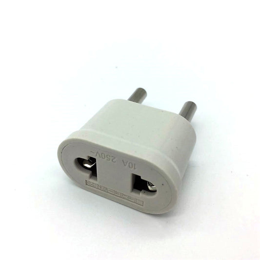 Euro to Us Adapter - White — LinkQnet | Guards on Duty Shop