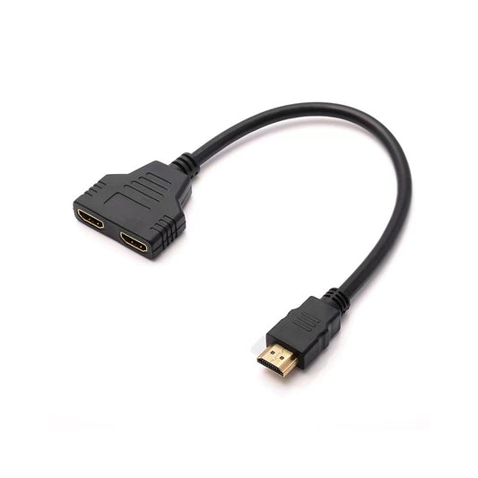 30cm 2 Port Hdmi Splitter Cable - (cab-hdm44f) — LinkQnet | Guards on Duty Shop