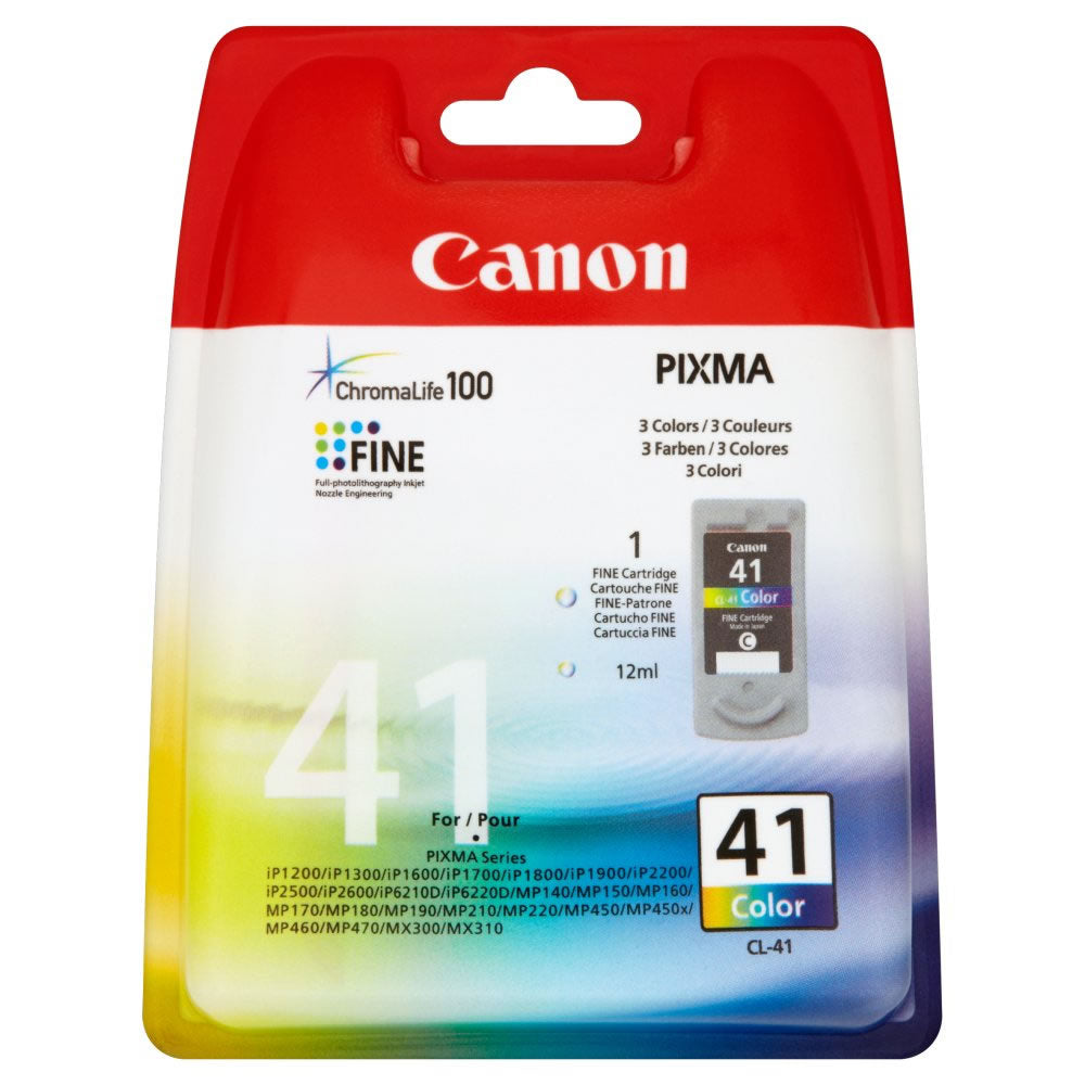 Canon CL-41 Ink Cartridge (Colour) - Guards On Duty Shop & Security Guards