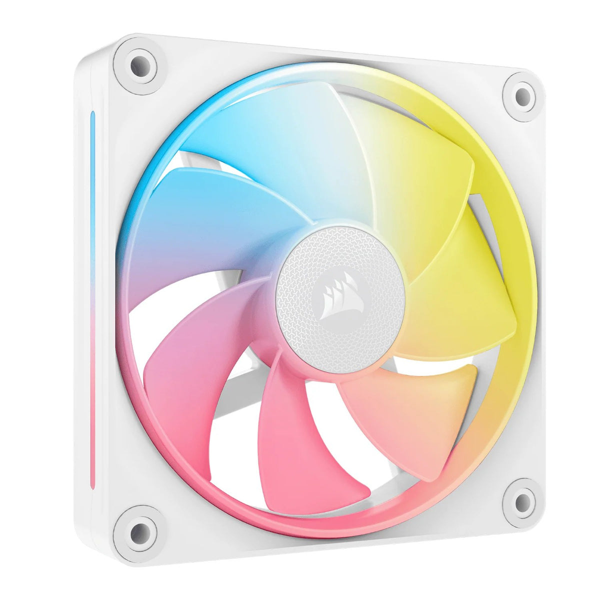 CORSAIR LX-R RGB Series; iCUE LINK LX120-R RGB White; 120mm RGB Fan; Single Fan.
