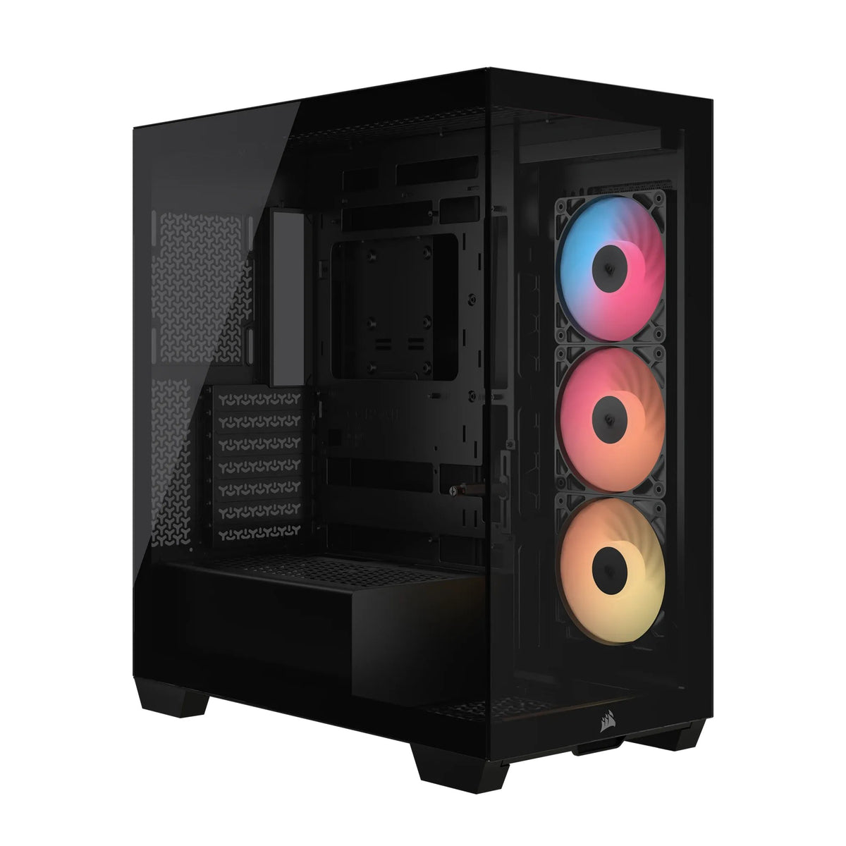 3500X RS-R ARGB Tempered Glass Mid-Tower PC Case; Black