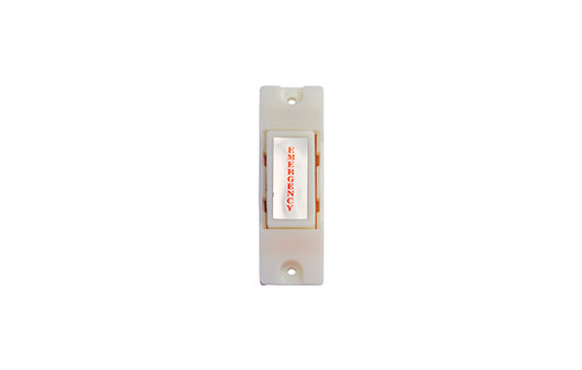 Panic Button, Glow in the dark - emergency, surface mount, NO/NC