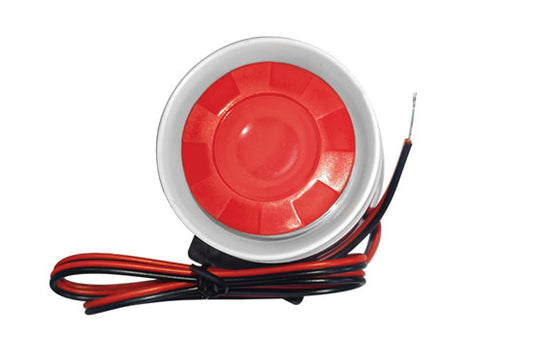 Sounder, Piezo - off-white, 12VDC