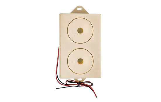 Sound Bomb, Dual - off white, 12VDC, two hole