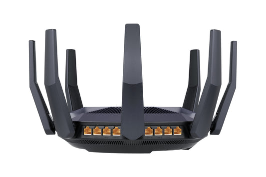 ASUS ROUTER/Gaming/2.4GHz 4x4up to1148Mbps/5GHz 8x8up to 4808Mbps/1xWAN/8xLAN/1xUSB/1xSFP/AiMesh/AiProtection/VPN90IG04J1-BM3010