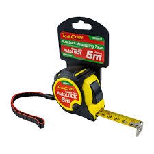 Measuring Tape Autolock 5m x 19mm Rubber Casing TC