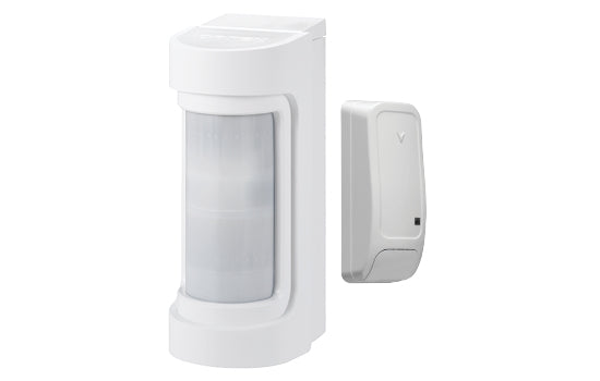 Optex Shield Wireless 90° Low Mount PIR Detector - anti masking, 12m x 90° coverage, excl. TX, IP55-Including DSC w/less TX