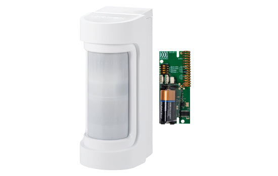 Optex Shield Wireless 90° Low Mount PIR Detector - anti masking, 12m x 90° coverage, excl. TX, IP55-Including full Ricochet Wireless TX(Elite Panels Only)