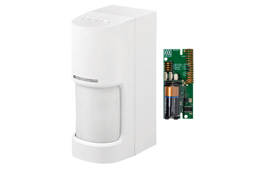 Optex Wireless 180° Low Mount PIR Detector, AM - anti masking, 12m x 180° coverage, excl. TX, IP55-Including full Ricochet Wireless TX(Elite Panels Only)