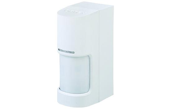 Optex Wireless 180° Low Mount Outdoor PIR Detector - 12m x 180° PIR coverage, independent left and right detection zones, IP55
