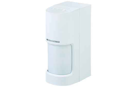 Optex Wireless 180° Low Mount Outdoor PIR Detector - 12m x 180° PIR coverage, independent left and right detection zones, IP55