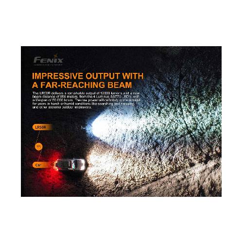 Fenix LR50R LED Flashlight