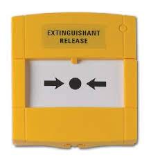 Call Point - Yellow Complete (Aritech) - DMN700Y+DMN787Y