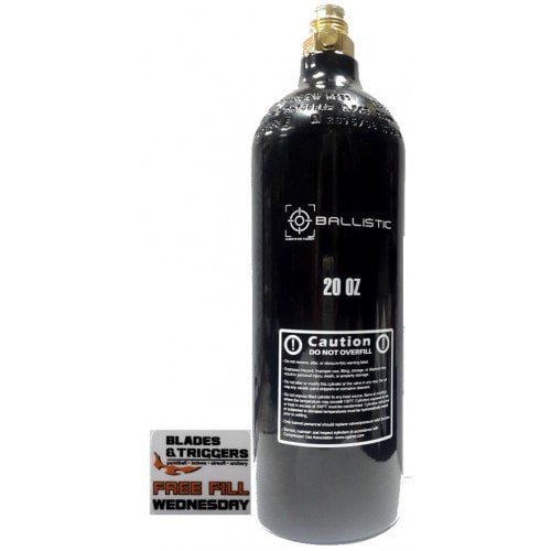 Paintball Ballistic CO2 20oz Bottle