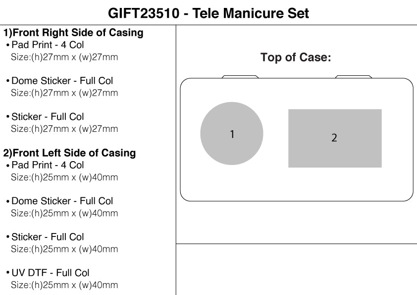 Tele Manicure Set