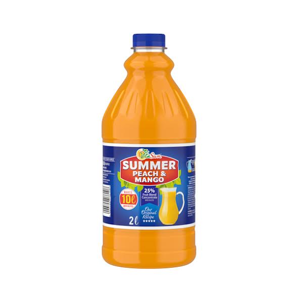 6 X 2L VITA SUN SUMMER PEACH MANGO (Sold 6 X 2 L Per Case) Vita Sun Summer PEACH MANGO 2L