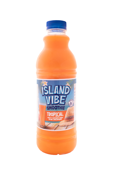 9 X 1L ISLAND VIBE 1 + 7 DAIRY BLEND Tropical (Sold 9 X 1L Per Case) ISLAND VIBE Tropical 1L