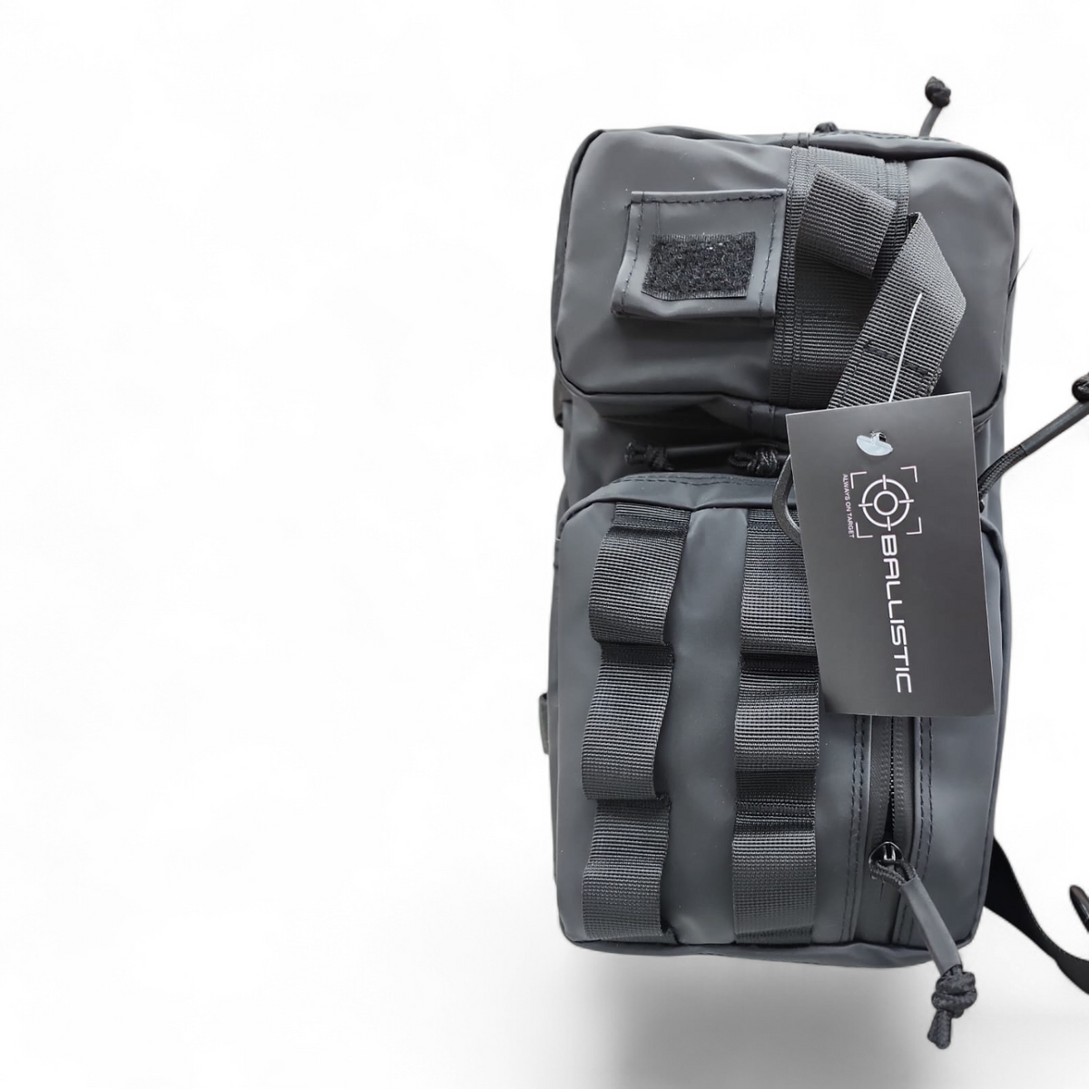 Ballistic Tactical Sling Bag Black – Crossbody Edc Shoulder Pack FAS9-19B
