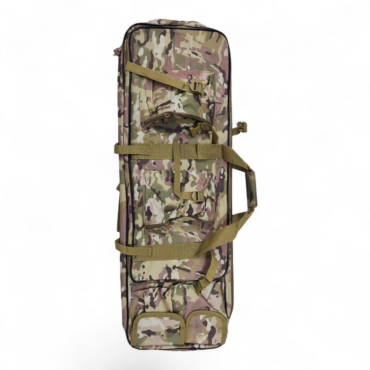 Ballistic Backpack Gun Case 85cm Multicam – Tactical Rifle Carry Bag with Shoulder Straps FAS9-6M