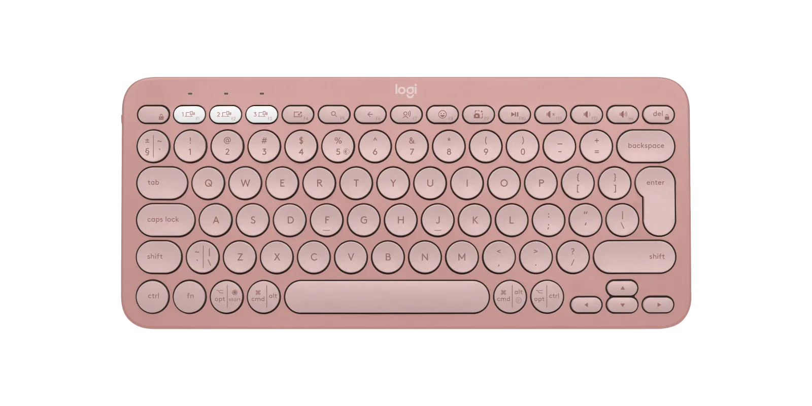 Logitech(R) Pebble Wireless Keys 2 K380s - Tonal Rose - Guards On Duty Shop & Security Guards