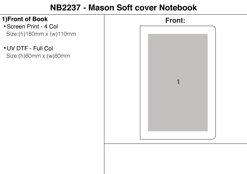 Mason Soft cover Notebook