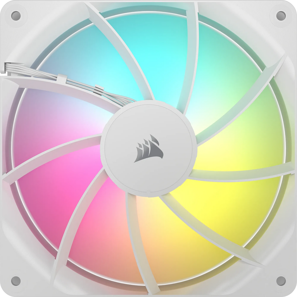 Corsair RS140 ARGB 140mm PWM Fans Dual Pack – White