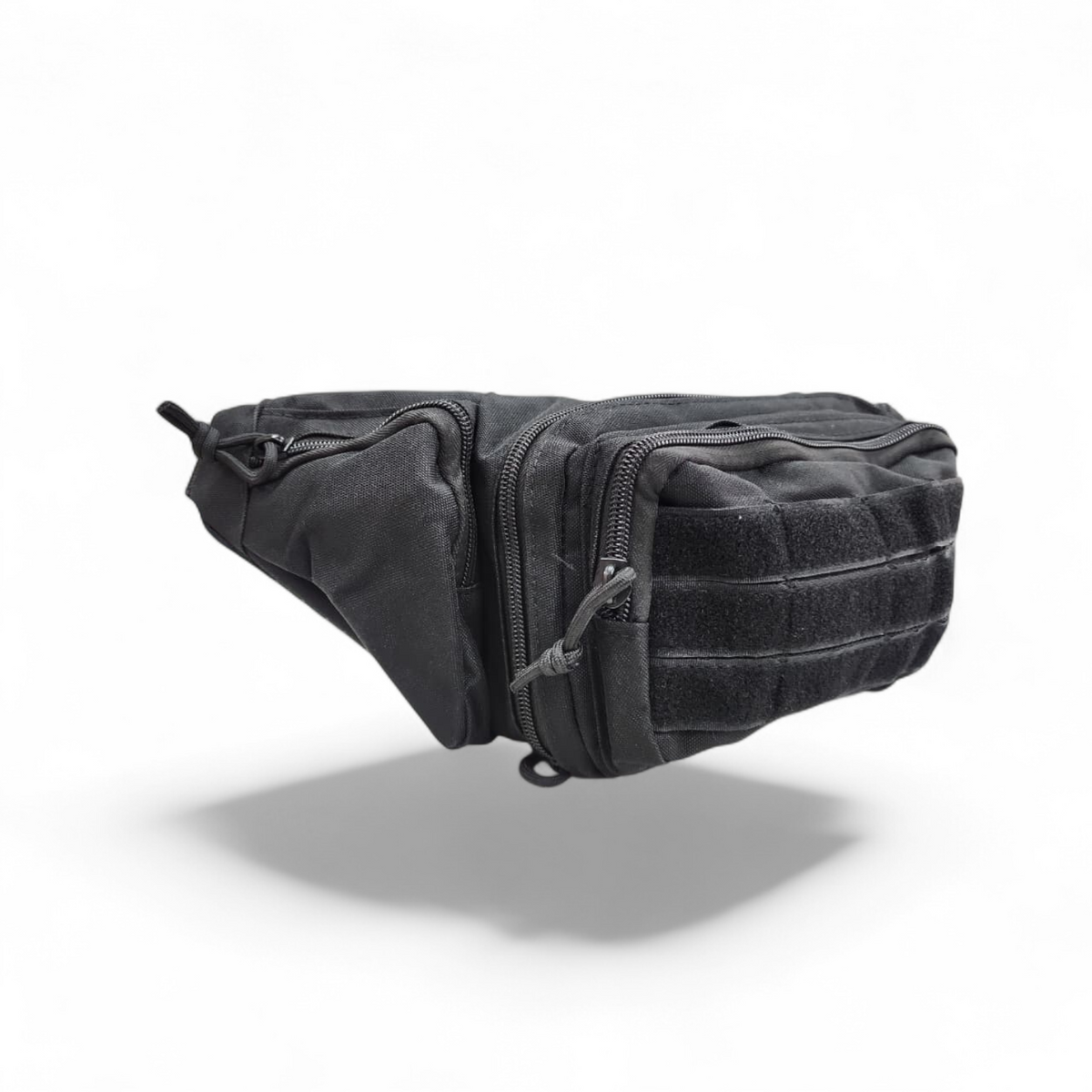 Ballistic Tactical Moon Bag Black – Compact EDC Waist / Sling Bag FAS9-18B