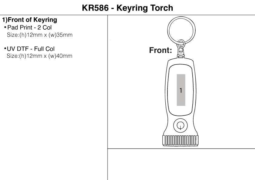 Keyring Torch
