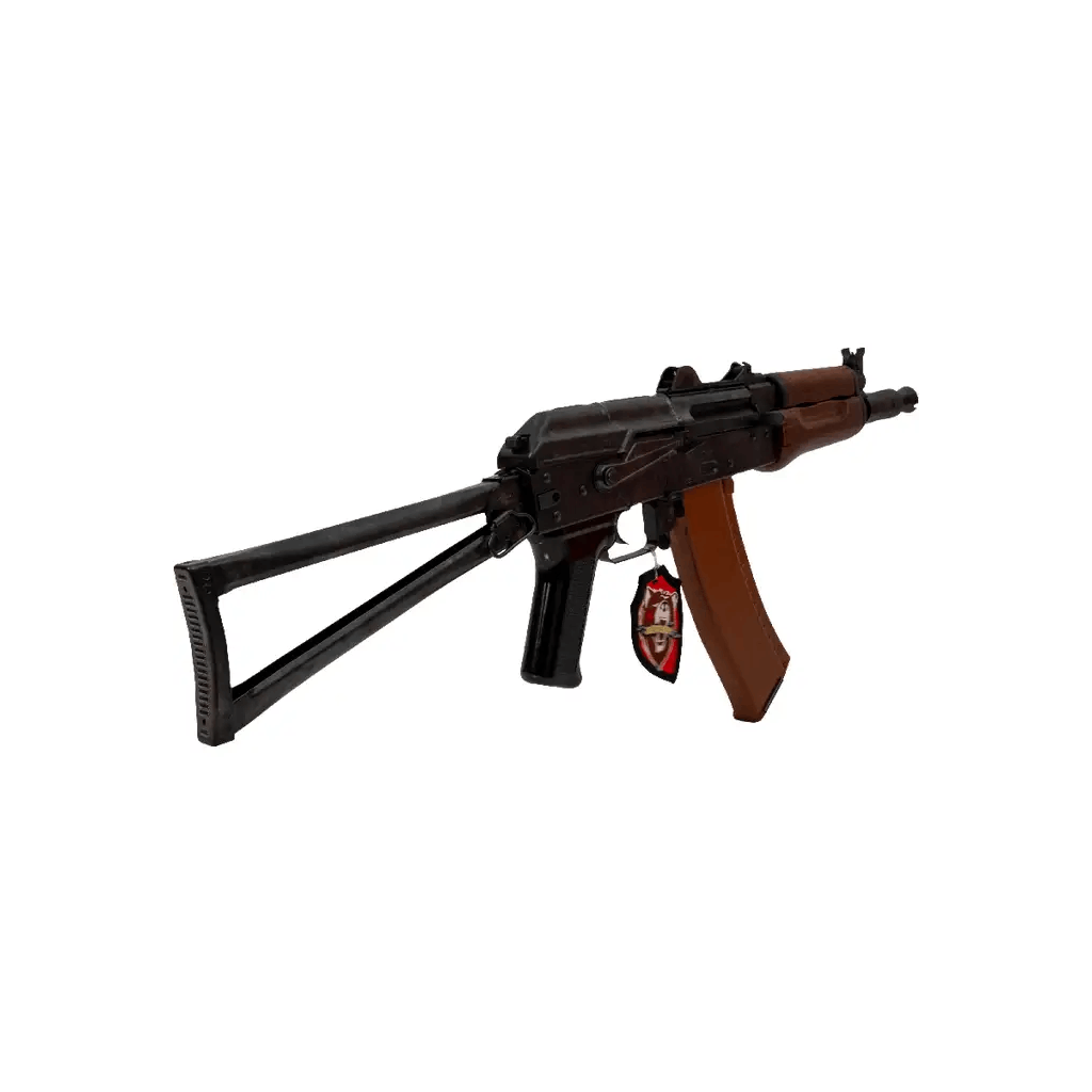 Kalashnikov AKS-74U BRSS AEG Airsoft Rifle – Black & Real Wood-120969